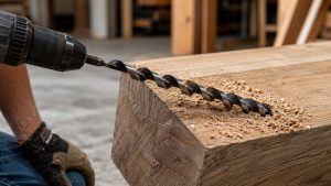 Read more about the article WOOD SHIP AUGER BITS: The Ideal Solution for Drilling Through Beams and Posts